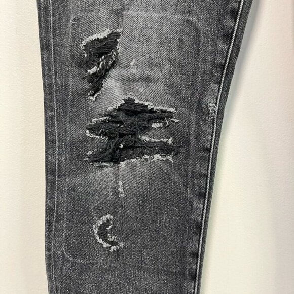 American Eagle Men’s AirFlex 360 Black Distressed Jeans Size 30x32 - Picture 13 of 14